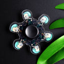 New 3D Running Cartoon Anime Character Astronaut Spinner Stress Relief Toys Anti-Stress Fidget Toy Finger Dynamic Changing Gyro