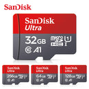 100% SanDisk A1 Memory Cards camera card 16GB 32GB 64GB Micro SDcard 128GB 120MB/s Class 10 UHS-1 Flashcard Microsd TF/SD Card