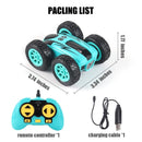 Roclub 4WD RC Car 2.4G Radio Remote Control Car 1:24 Double Side RC Stunt Cars 360° Reversal Vehicle Model Toys For Children Boy