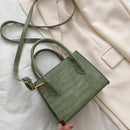 2022 Crocodile Pattern PU Leather Crossbody Bags For Women Chain Female Shoulder Handbags Mini Purses Travel Cross Body Bag