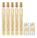 Silk Gold Protein Line Carving Anti Aging Essence Five-pieces Set Serum Firming Fade Fine Wrinkle Skin Care Set