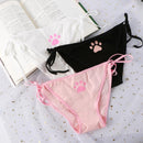 Sexy Bandage Lolita Panties Low Waist Lingerie Cute Claw Women&