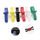 10~100pcs Releasable Cable Ties Plastics Fastening Reusable Cable tie Straps Nylon Wrap Zip Bundle Bandage Tie