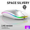 Wireless Mouse Bluetooth Mouses with USB Rechargeable мышка для компьютера for Computer Laptop PC Gamer Gaming Mouse