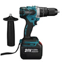21V 13MM Brushless Electric Drill 115N/M 4000mah Battery Cordless Screwdriver With Impact Function Can Drill Ice Power Tools