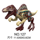 Jurassic Dinosaurs Building Blocks Indominus Rex DIY Tyrannosaurus Action Figure Models Children Toys Animals Gifts