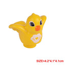 Big Building Block Accessories Chicken Duck Dog Cat Bird Cattle Sheep Zebra Rhinoceros Insect Zoo Series DIY Duploes Toy Gift