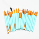 20Pcs Makeup Brushes Set for Eye Shadow Foundation Powder Eyeliner Eyelash Cosmetict for Face Make Up Brush Tools
