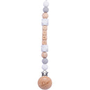 Baby Handmade Pacifier Chain Clip Dummy Nipples Holder Clips Babies Silicone Teething Chain Toy Gifts For Cute Baby Accessories