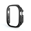 Glass+case For Apple Watch Ultra 49mm strap smartwatch PC Bumper+Screen Protector Tempered Cover iwatch series band Accessories