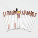 20Pcs Makeup Brushes Set for Eye Shadow Foundation Powder Eyeliner Eyelash Cosmetict for Face Make Up Brush Tools