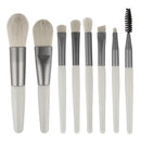 8Pcs Professional Makeup Brushes Set Cosmetic Powder Eye Shadow Foundation Blush Blending Concealer Beauty Make Up Tool Brushes