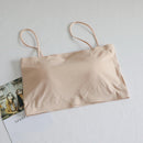 Top women Summer Women Sling Tube Top Sexy Bra Women underwear Push Up Bra Seamless Ice Silk Breast Wrap Lingerie Crop top