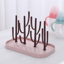 Baby feeding bottle drain rack, nipple feeding cup holder, storage drying rack, bottle cleaning and drying machine