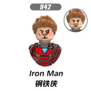 XH1261 Building Blocks Disney Anime Bricks Mini Action Toy Figures Assemble Blocks Kids Child Toys Gift