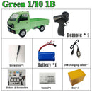 2022 Upgrade WPL D12 2WD RC Car,Toys ar 1000mAh Lithium Battery,High Performance 260 Motor,RC Drift Car For Boys Gifts