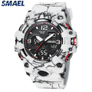 Sport Watch Military Watch For Men Alarm Clock Stopwatch LED Digital Back Light Dual Time Display 8008 Men&