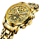 Flywheel Rotating Window Mens Watches Luxury Fashion Luminous Auto Date Men Quartz Watch Waterproof Male Clock relogios Relogio