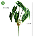 Multiple Green Large Artificial Palm Tree Plastic Plants Garden Home Outdoor Decorations Scutellaria Tropical Tree Fake Plants