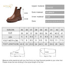 AIYUQI Women's Chelsea Boots Genuine Leather New Autumn Winter Fashion Women's Ankle Boots Retro Marton Boots Ladies WHSLE MTO
