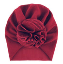 Cute Flower Baby Hat Toddler Turban Infant Head wraps Kids Bonnet Newborn Toddler Beanie Cap for 0-18m