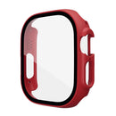 Glass+Case For Apple Watch Ultra 49mm band smartwatch PC Bumper+Screen Protector Tempered Cover iwatch series Ultra Accessories