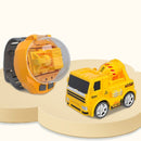 Mini Watch Control Car Cute RC Car Accompany with Your Kids Gift for Boys Kids on Birthday ChristmasWatch RC Car Toy 87HD