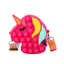 Hot Fidget Toys 2022 Push Bubbles Toy Rainbow Unicorns Premium Girls Push Bubble Bag Adult Antistress Squeeze Squishy Gifts