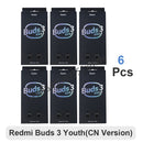 3/6/10pcs Redmi Buds 3 Youth Edition Xiaomi Earphone Tws Wireless Bluetooth 5.2 Gaming Headset Touch Control Earbuds 3 Lite