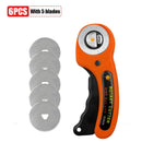 LeatherCraft 45mm Rotary Cutter Leather Cutting Tool Patchwork Sewing Quilting Fabric Cutter Circular Blade DIY For Leather Tool