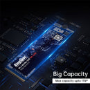 KingSpec M2 SSD NVMe 256GB 512GB 1TB 128GB M.2 NMVe 2280 PCIe SSD Internal Solid State Drive for Laptop Desktop SSD Disk