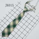 Shirt Necktie Women College Style JK Plaid Uniform Detachable Collars Removable Ties Apparel Accessories галстук женский