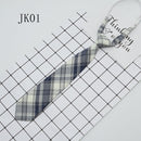 Shirt Necktie Women College Style JK Plaid Uniform Detachable Collars Removable Ties Apparel Accessories галстук женский