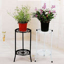Two-Layer Elegant Metal Plant Stand Shelf Potted Plant Holder Modern Tall Plant Pot Stands for Indoor Outdoor Decor
