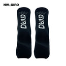 NW-GIRO 2022 New Cycling Socks Bike Nurse Compression Road Bike Running Mtb Knee-high White Sports Funny Brand Black