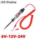 Car Truck Voltage Circuit Tester Auto 6V 24V herramientas Tools Car diagnostic Probe Test Pen Light Bulb Automobile polarity pen