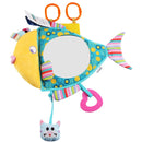 Black White View Back Seat Mirror Baby Car Mirror Safety Seat Headrest Rearview Mirror Baby Facing Rear Ward Car Kids Monitor