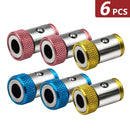 6.35mm Universal Magnetic Ring Alloy Magnetic Ring Screwdriver Bit Anti-corrosion Strong Magnetizer Drill Bit Magnetic Ring Tool