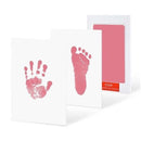 Newborn Baby Hand And Footprint Kit DIY Ink Pads Photo Frame Handprint Toddlers Souvenir Accessories Safe Clean Baby Shower Gift
