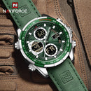 New NAVIFORCE Fashion Military Watches for Men Luxury Original Sports Chronograph Watch Waterproof Quartz WristWatch Clock Gift