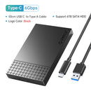 ORICO External HDD Case 2.5" HDD Case USB 3.0 to SATA 5Gbps Hard Drive Case for 7-9.5mm 2.5 inch SATA hd externo for PC