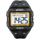 Big Numbers Easy to Read 5ATM Water Resistant Men Digital Watch Outdoor Sport