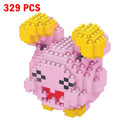 Pokemon Small Building Pokemon Blocks Small Cartoon Picachu Animal Model Education Game Graphics Pokemon Toys For Kids Birthday