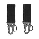 Carabiner High Strength Nylon Key Hook MOLLE Webbing Buckle Hanging System Belt Buckle Hanging Camping Hiking Accessories