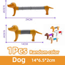 3D Pop Tube Silicone Alpaca Unicorn Push It Bubble Balls Decompression Pipe Anti-stress Vent Fidget Toys for Kids Adults Gifts