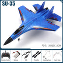 Rc Plane SU 57 Radio Controlled Airplane with Light Fixed Wing Hand Throwing Foam Electric Remote Control Plane toys for kids