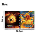 240 Cards Pokemon Album Book Collection Holder Pocket Anime Map Game Card Binder Folder Top Loaded List Toy Gift For Kids