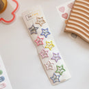 10pcs Snap Hair Clips for Girls Clip Pins BB Hairpins Color Metal Barrettes for Baby Children Women Girls Styling Accessories