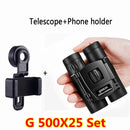 700x25 HD Powerful Binoculars Telescope 5000m/50000m Long Range Folding Mini BAK4 FMC Optics For Hunting Outdoor Camping Sports