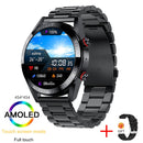 2022 New 454*454 Screen Smart Watch Always Display The Time Bluetooth Call Local Music Smartwatch For Mens Android TWS Earphones